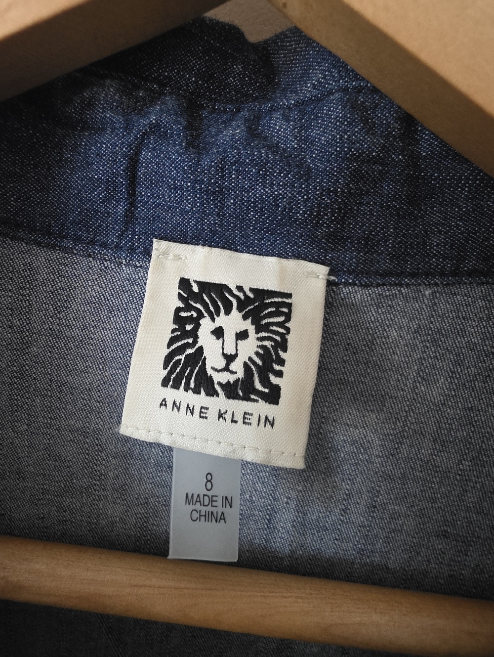 Casual Blue DENIM Dress - Picture 5 of 6